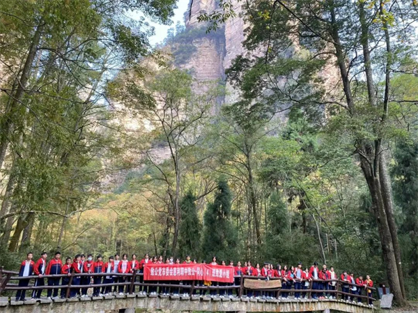 重走红军路， 再渡红军桥，致公党张家界市委会致爱小组组织“致公·同心（4）班”开展红色主题教育活动
