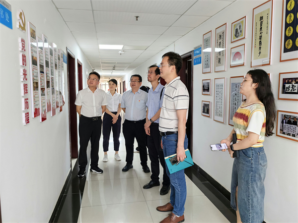 省民政厅社管局、省社会组织综合党委调研湖南省温暖工程基金会党建工作
