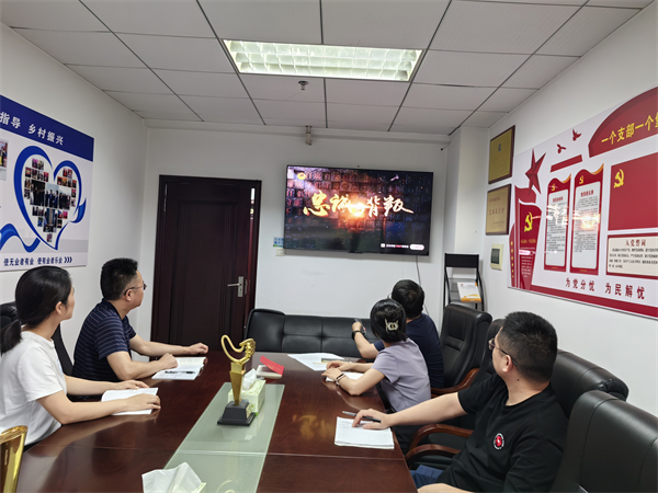 湖南省温暖工程基金会党支部开展党纪专题学习交流会