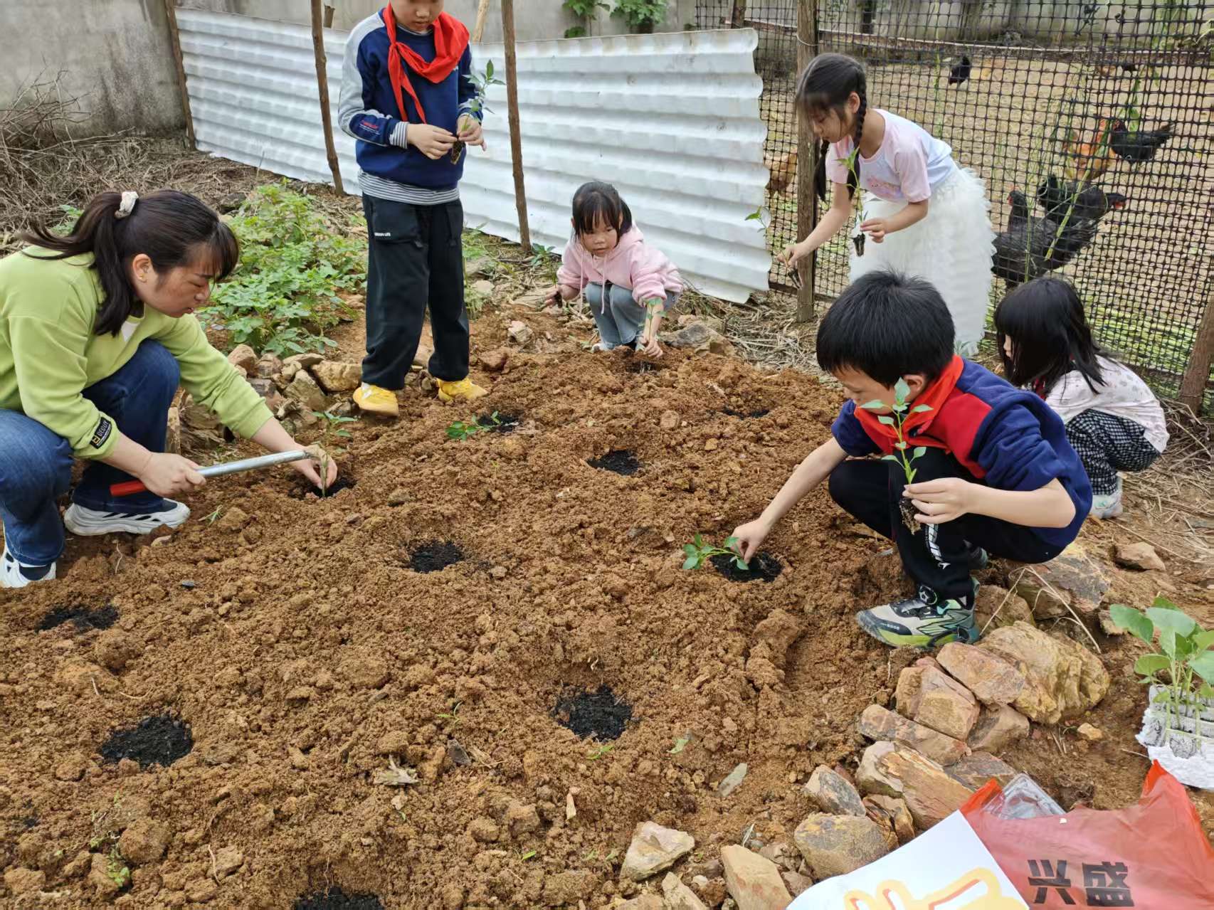 定点帮扶安化大荣学校留守儿童